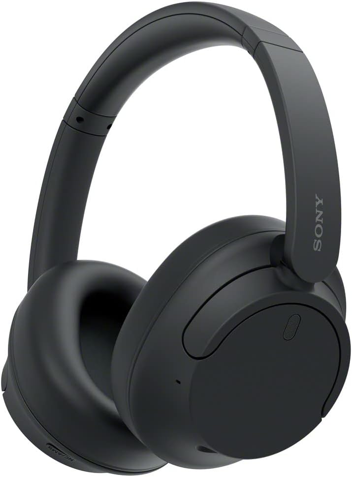 Sony WH-CH720 Wireless Over the Ear Noise Cancelling Headphones - Black